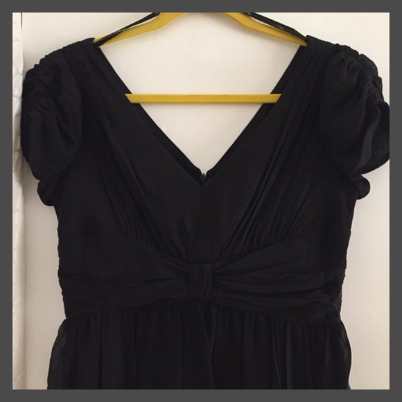 Black Midi Dress NWOT - Picture 1 of 7